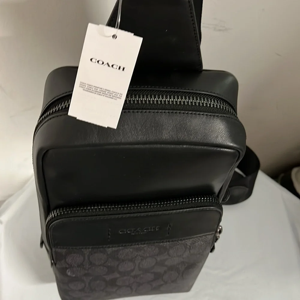 Coach Black Men's Crossbody Messenger Bag